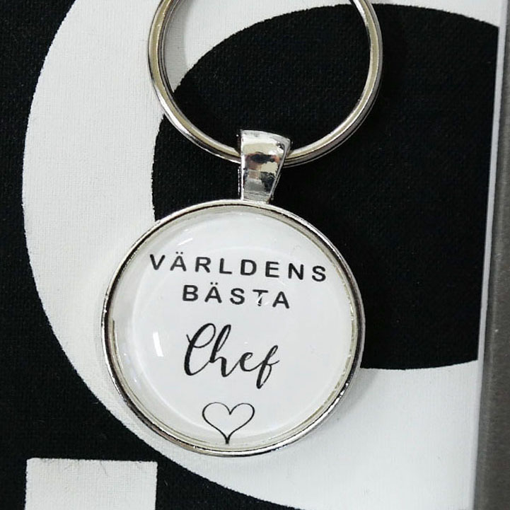 Nyckelring Världens bästa Chef